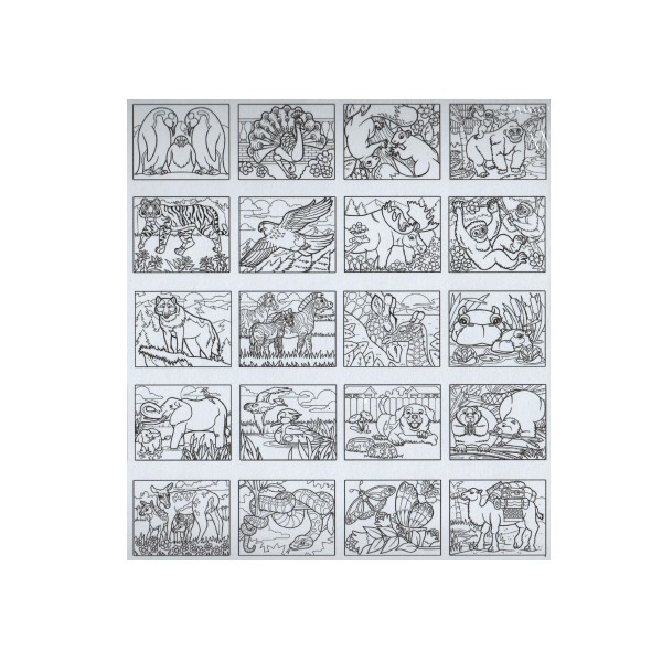 344 cahier coloriage animaux
