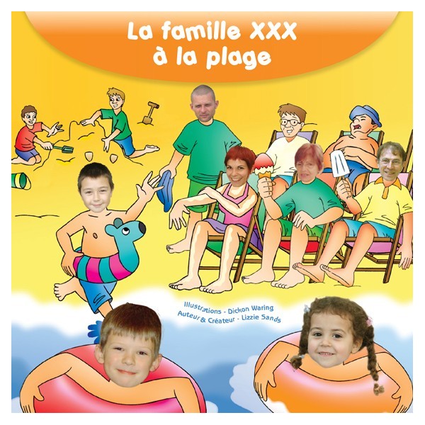 Livre Photos La Famille Zzz A La Plage